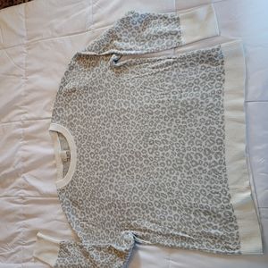 a new day Leopard Print Sweater, Size XXL.